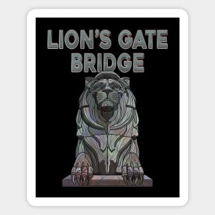 Lion’s Gate Bridge Magnet